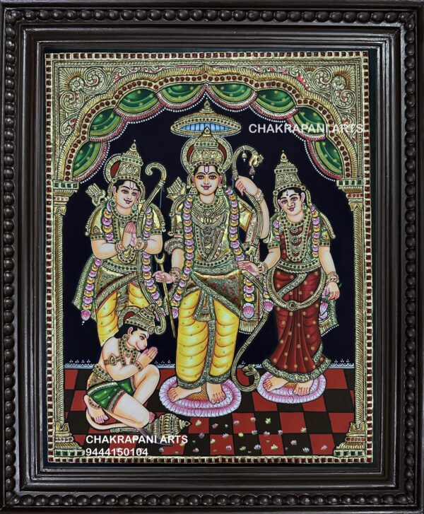 Ram Parivar Tanjore Painting
