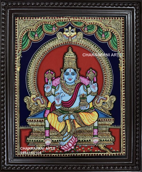 Dhanvanthri Tanjore Painting