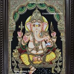 Ganesha Tanjore Painting