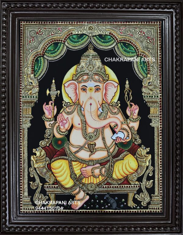 Ganesha Tanjore Painting