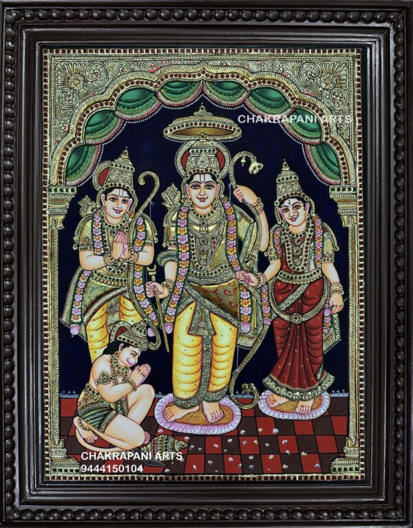 Ram Parivar Tanjore Painting