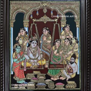 Thulabarak Krishna Tanjore Painting