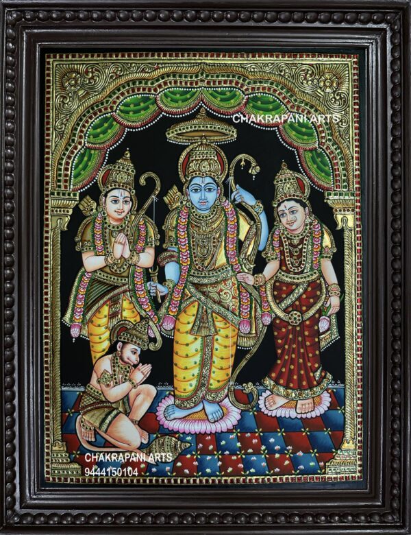 Ram Parivar Tanjore Painting