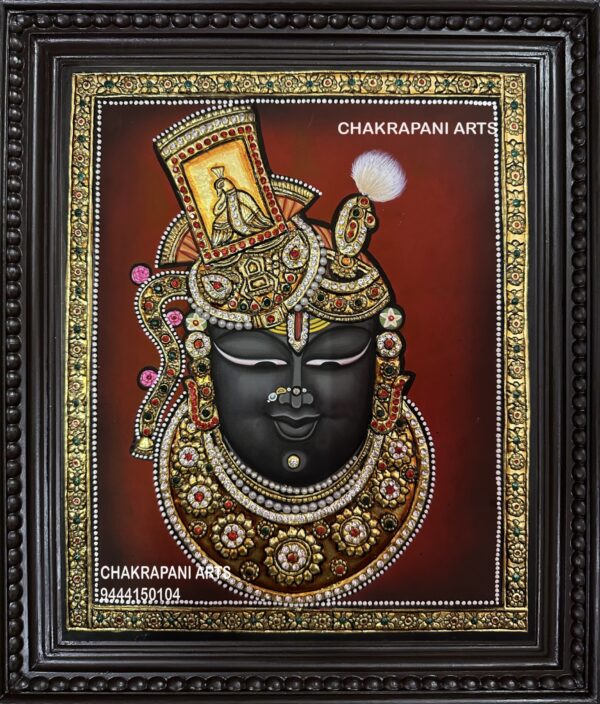 Srinath (face) Tanjore Painting