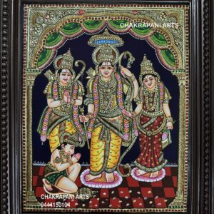 Ram Parivar Tanjore Painting
