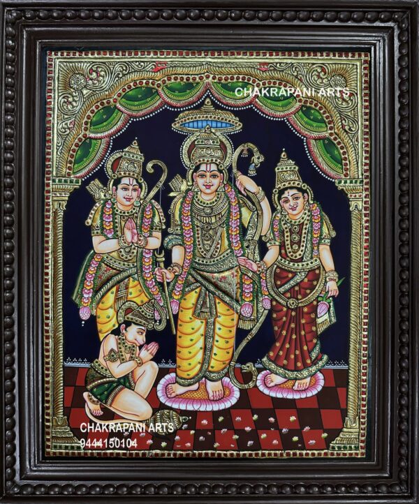 Ram Parivar Tanjore Painting