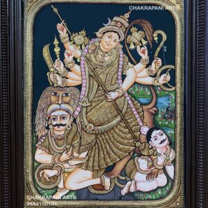 Durga Devi Tanjore Painting