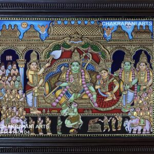 Ramar Patabishagam Tanjore Painting