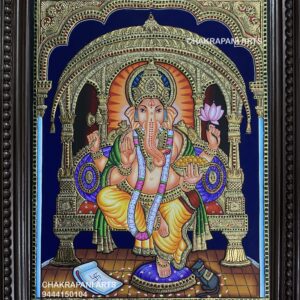 Ganesha Tanjore Painting