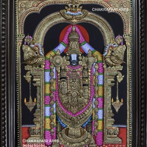 Balaji (embossed work tradional stone) Tanjore Painting