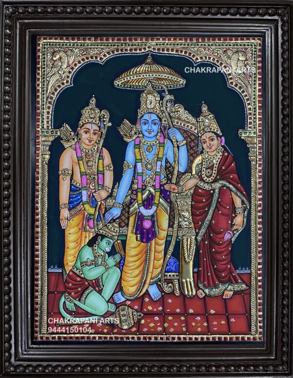 Ram Parivar Tanjore Painting