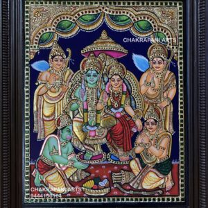 Ram Darbar Tanjore Painting