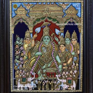 Ramar Patabishagam Tanjore Painting