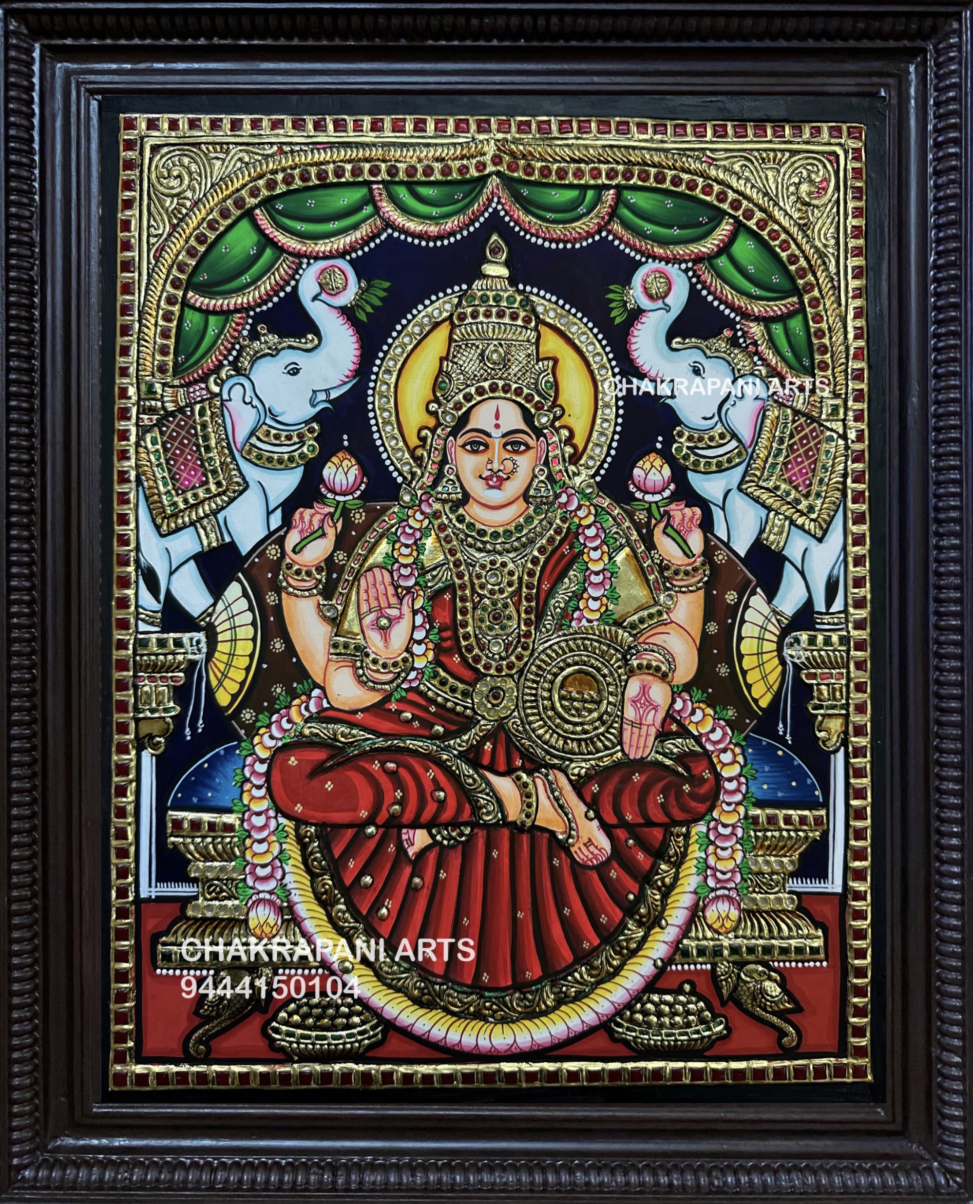IMG_3573 Lakshmi Tanjore Painting