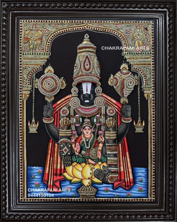 Balaji Lakshmi (commercial) Tanjore Painting