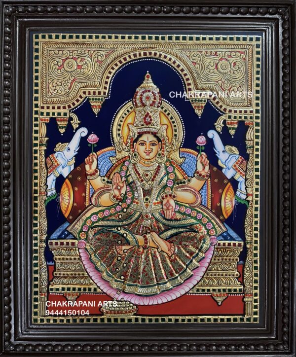 Lakhmi Tanjore Painting