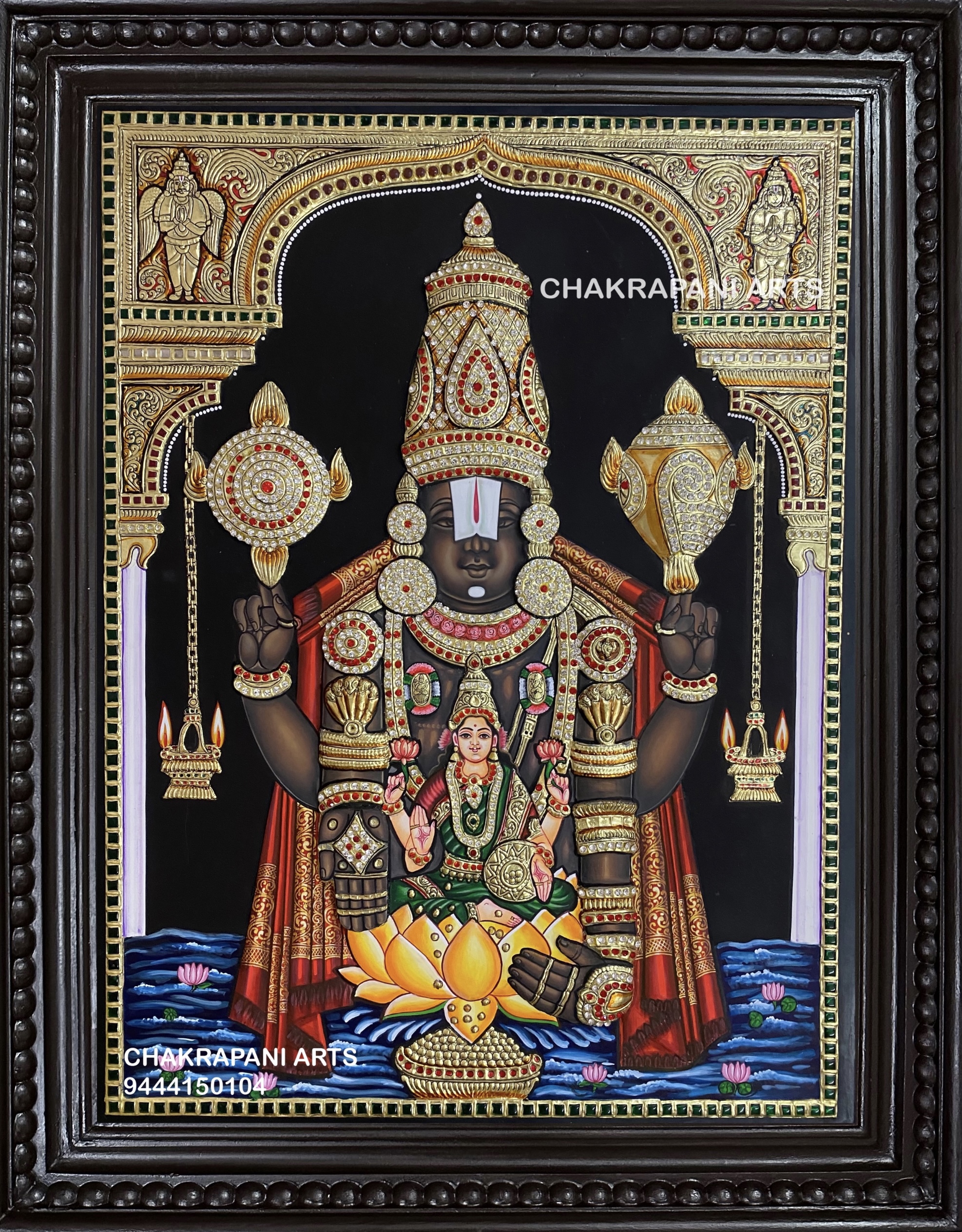 IMG_3869 Balaji Lakshmi (commercial) Tanjore Painting