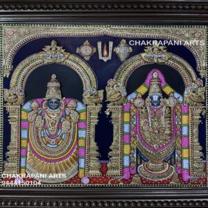 Balaji Padmavathi Tanjore Painting