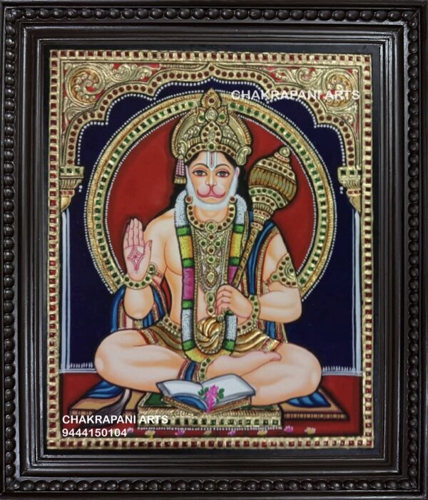 Hanuman Tanjore Painting