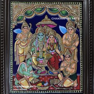 Ram Darbar Tanjore Painting