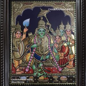 Ram Darbar Tanjore Painting