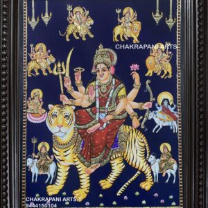 Nava Durgai Tanjore Painting