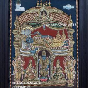 Padmanabha Antique Finish Tanjore Painting