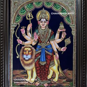 Durga JI Tanjore Painting
