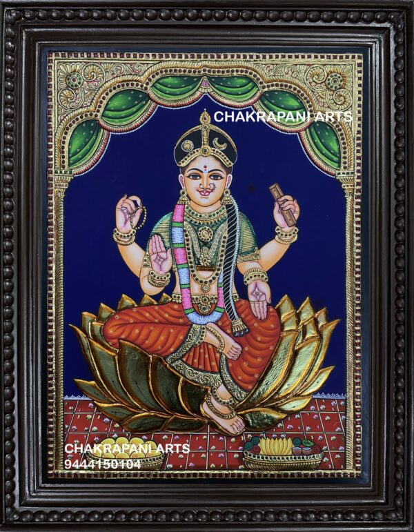 Tripura Sundar Tanjore Painting