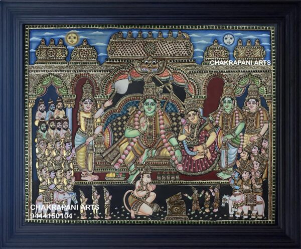 Ramar Pattabhishekam (Antique Finish)